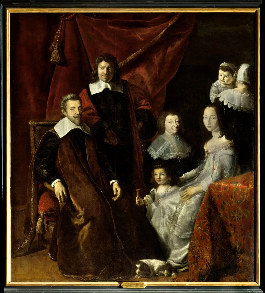 La famiglia di Henri Louis Habert de Montnort - Castle of Sully, Sully, sur Loire
